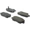 Centric Parts Ceramic Brake Pads With Shims, 105.12843 105.12843 - alternate 4